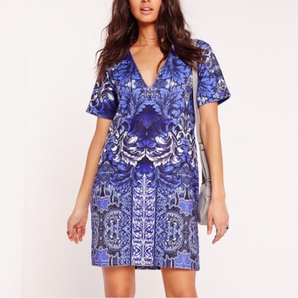 Missguided Paisley Mini‎ Dress